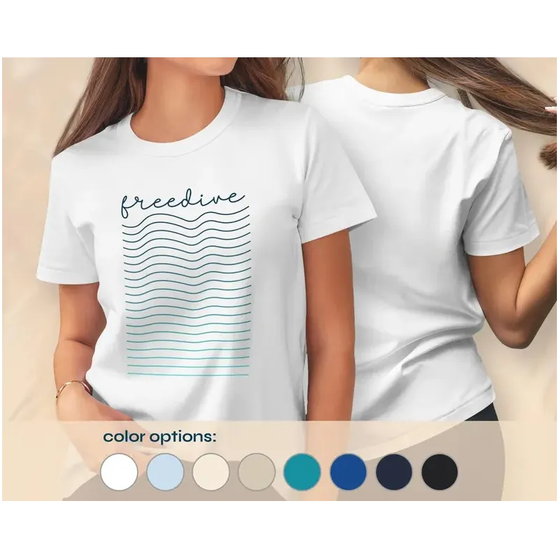 T-shirt Femme Vagues