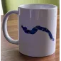 Tasse avec motif d'apnée