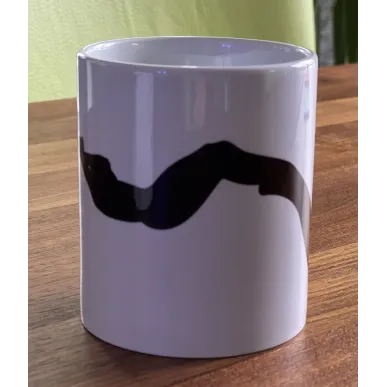 Tasse mit Freediving Motiv