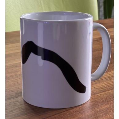 Tasse mit Freediving Motiv