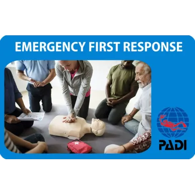 PADI Emergency First Response (EFR) cours