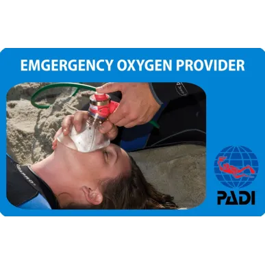 PADI Emergency Oxygen Provider corso