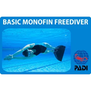 PADI Basic Monofin Freediver specialty course