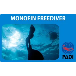 PADI Monofin Freediver specialty course