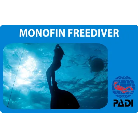 PADI Monofin Freediver corso di spezializzazione