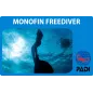 PADI Monofin Freediver corso di spezializzazione