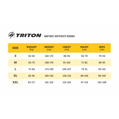 Triton 5mm Open-Cell Smooth Skin Grösse XL (gebraucht)