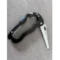 Carabiner folding knive