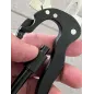 Carabiner folding knive