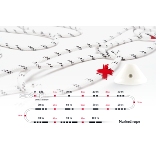 2BFREE Superstatic Rope Marked with Stopper