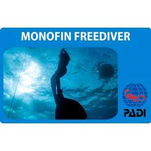 PADI Monofin Freediver specialty course