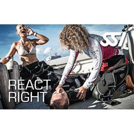 SSI React Right (FA, CPR, AED, O2) Kurs