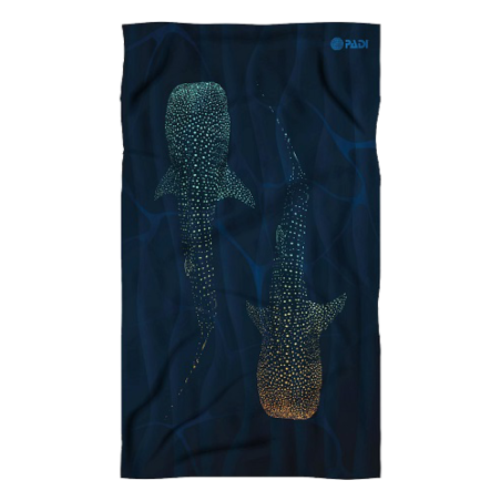 PADI Handtuch aus rezykliertem Plastik